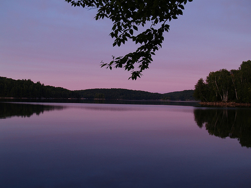 Redstone Lake at Dusk