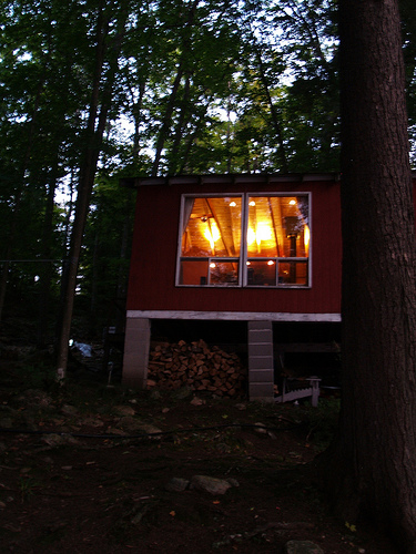 Glowing Cabin