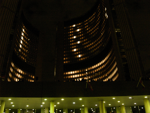 Toronto City Hall Nuit Blanche 2008 - City Hall