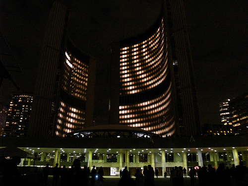 Toronto City Hall Nuit Blanche 2008 - City Hall