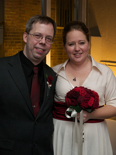 Newlyweds Michelle & Adam
