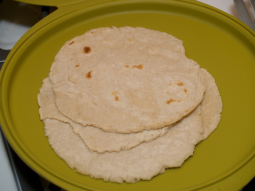 Homemade Corn Tortillas