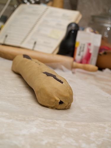 Pinwheel cookie dough Pinwheel cookie dough