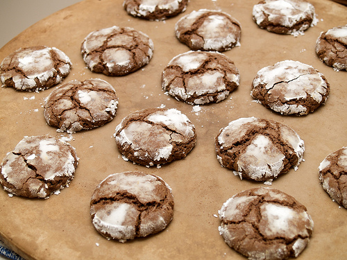 Mexican Chocolate Chili Cookies Montezuma's chocolate treasure