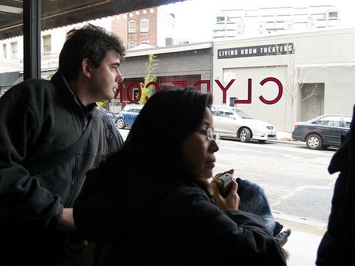 Cass and Youngja, at Clyde Common Ace Hotel / Clyde Common