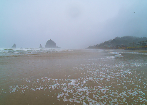 Haystack Rock at Cannon Beach