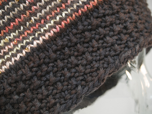 Brim detail Silky Beady Spiraly Hat