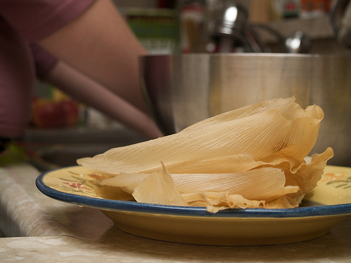 Chili & Corn Tamales