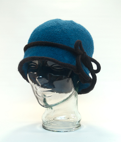 Felted cloche Felted Cloche