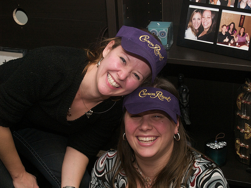 Sexy Crown Royal visors