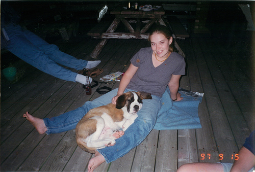 Zeus and I meet for the first time Zeus and I meet