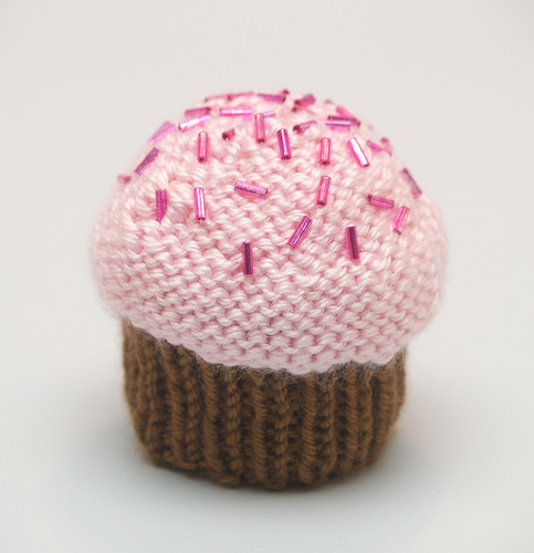 Cupcake with sprinkles