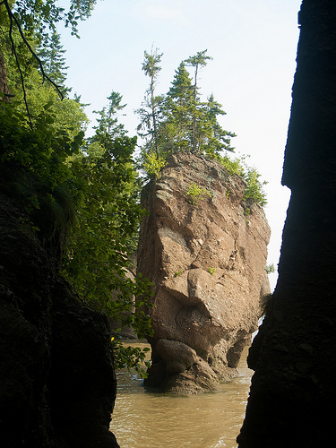 Hopewell Rocks at high tide Hopewell Rocks, Bay of Fundy