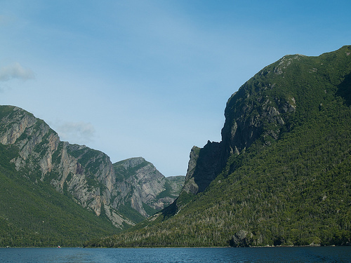 Western Brook Pond boat tour Western Brook Pond, Gros Morne