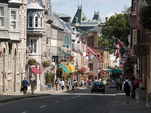 View of the Old City Old Quebec City