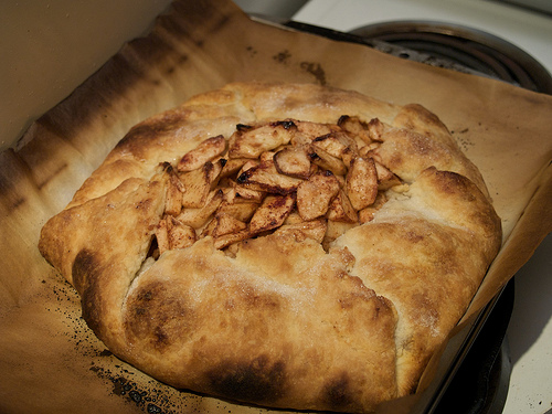 Apple Tart at the cottage