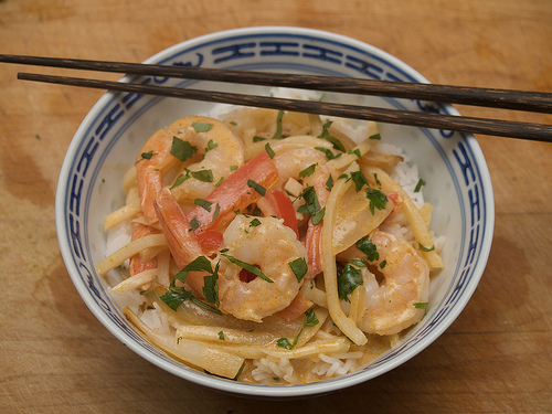 Thai Red Curry Shrimp