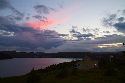 View of Trinity Bay, from Water Street