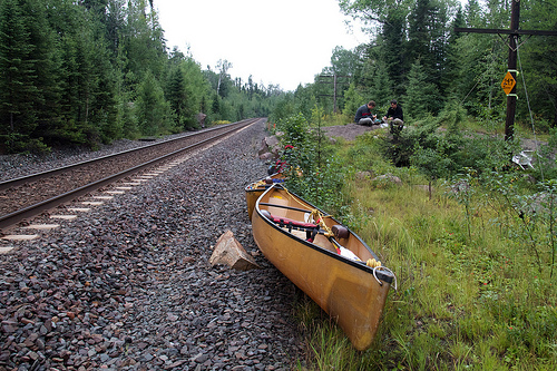 Here we are, ready to go Wabakimi 2010