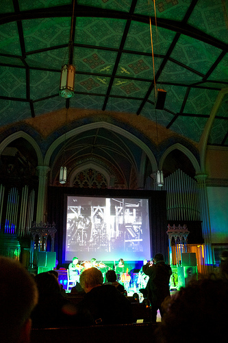 The Blinking Eyes of Everything at Church of Holy Trinity near Eaton's