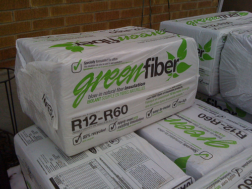 Green Fiber Insulation 