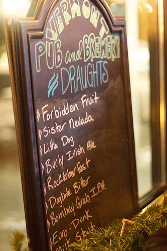 Vermont Pub & Brewery draft list Vermont Pub & Brewery draft list
