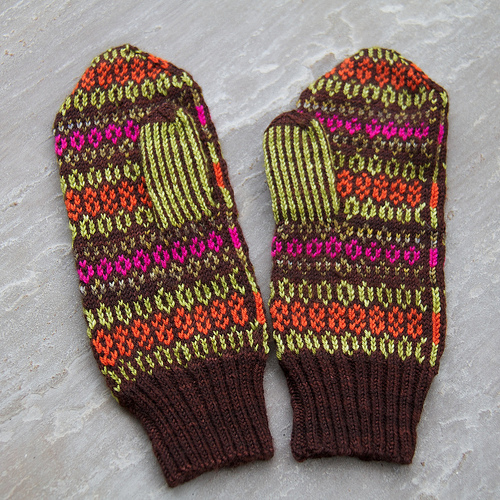 Garden Nerd mittens