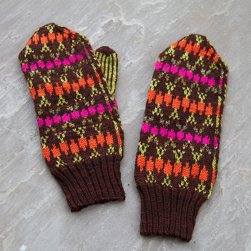 Garden Nerd mittens