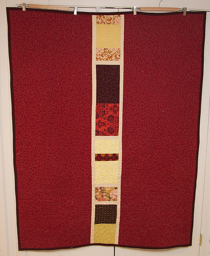 Back of the quilt Back of the quilt