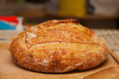 First Tartine Bread Loaf