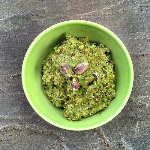 Garlic Scape Pesto