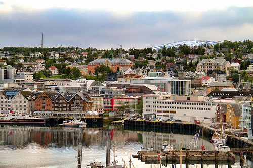 View of downtown Tromsø Tromsø, Norway