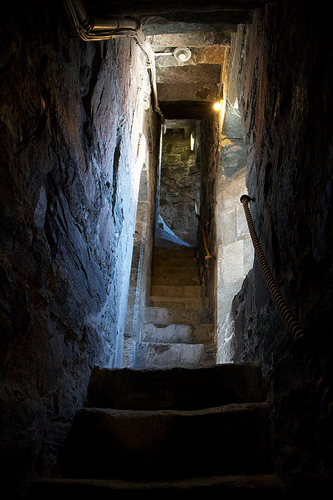 Inside Rosenkrantztårnet