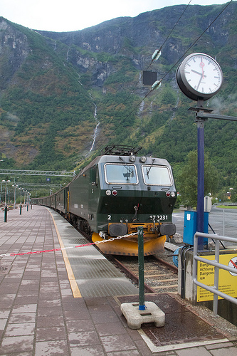 The Flåmsbana (Flåm Railway)