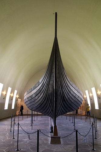 The Gokstadskipet (Gokstad Ship) in the Viking Ship Museum