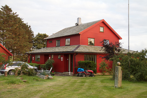At my friend's childhood home in Nærbø, Norway