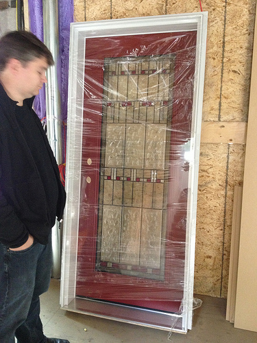 Our new front door