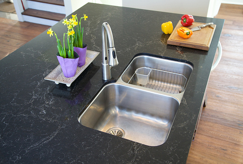 Ceasarstone countertop in Vanilla Noir My new kitchen