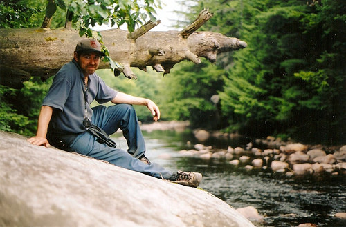 Dad at Otter Creek, NY