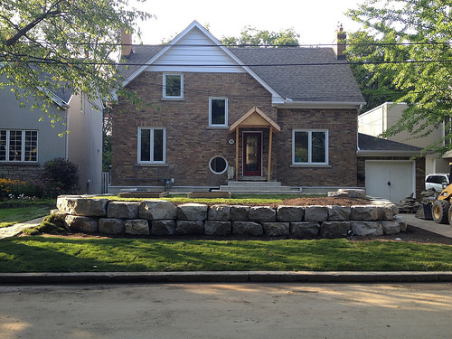 Frontyard landscaping