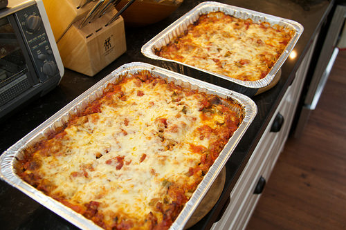 Lasagnes for the Freezer